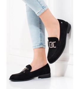 žemakulniai batai moteriški shelovet juodi (-os) zomšiniai (-ės)