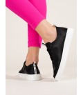 Moteriški juodi (-os) ažūriniai (-ės) batai sportiniai shelovet